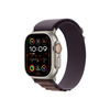 Apple Watch Ultra2 Cellular, 49mm Titanium Case with Indigo Alpine Loop - Large