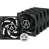 ARCTIC P8 PWM PST 80mm 5 komada set ventilatora crni ACFAN00154A