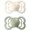 BIBS Supreme Natural Rubber 1 duda Ivory/Sage 2 kos