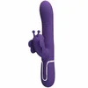 Pretty Love Butterfly Purple 4-in-1 Multifunction Intimate Device D-239893