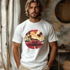 Camiseta Majica sa štampanim printom Cam 839, Muška, Bela