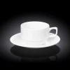 Skodelica in Podstavek, Porcelan, 220ml