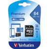 Verbatim micro SDXC 64GB class 10 sa adapterom 44084 ( MCV44084/Z )