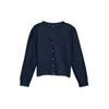 VERO MODA Pletena jopa VMDOFFY temno modra