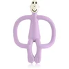 MatchStick Monkey grizalo z masažno zobno ščetko lilac