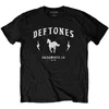 Deftones Majica Electric Pony Unisex Black M