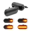 OEM Kristalni LED bočni migavci VW / Ford / Seat, Zatamnjeni (sa Led linijom)