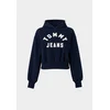 Tommy Jeans Majica ARCH mornarska/bela