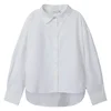 Name It srajca DR 13247008 NKFNIARA LS RLX SHIRT D bela 116