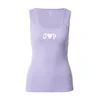 GAP Top svetlo lila/bela