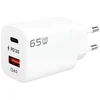 REDLINE Punjač kućni, 1 x USB-A, 1 x USB-C, 65W, GaN - GL-65W-AC