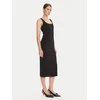 Patrizia Pepe Cocktail obleka 8A1514 A6F5 Črna Regular Fit