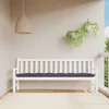Jastuk za vrtnu klupu antracit 200 x 50 x 7 cm tkanina Oxford