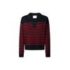 Pepe Jeans Pulover CARLINA mornarska/rdeča