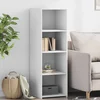 Visoka komoda bijela 40x41x124 cm od konstruiranog drva