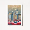 Wallity Poster Bretagne Bienvenue En France-1955, 21x29,7 cm