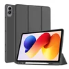 Etui Techsuit Flex Trifold z držalom za pisalo za Xiaomi Redmi Pad 2 Pro - black