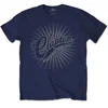 Eric Clapton Logo Rays Navy Blue XL Majica