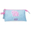 MOVOM GIRL POWER prazna pernica sa 3 pregrade - plava