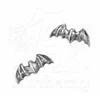 Uhani Bat Studs E186 - Alchemy Gothic