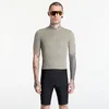 Majice Rapha Mens Brevet Element Jersey Khaki/ Black S