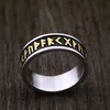 Prstan Viking Amulet Rune Words - SS8-595R Gold