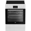 Beko Električni šporet FBE67300WD, 66l, Beli