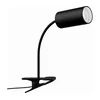 Immax NEO 08293L - Fleksibilna lampa sa stezaljkom PUNTO 1xGU10/9W/230V crna