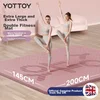 Yottoy Prostirka za jogu, 200x145cm, Roze