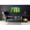 tulup.si Slika na steklu Bamboo bamboo forest narava 120x60 cm 2 obešalnika