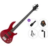 PSD Guitars PMB-100 Standard SET Red Električna bas kitara