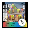 Aigostar - LED prigušiva spoljašnji božićni niz 50xLED/8 funkcija 20 m IP44 višebojno + daljinski upravljač