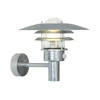 Nordlux - Spoljna zidna lampa sa senzorom LONSTRUP 1xE27/60W/230V IP44 srebrna