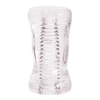 SuperLove Clear Ribbed Masturbator