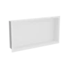 Mexen X-Wall-R nišna polica z robom 60 x 30 cm, bela - 1920603010