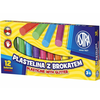 Astra ASTRA Plastelin z bleščicami 12 barv, 303107001