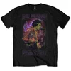 Jimi Hendrix Unisex majica Purple Haze Frame L