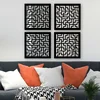 Wallity Set ogledala SYH1097260709, Crni