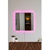 Woody Fashion Zrcalo z LED osvetlitvijo