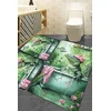 Lessentiel Maison Set prostirki za kupatilo, 3 komada, Zeleni