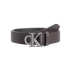 Calvin Klein Jeans Pas temno rjava / srebrna