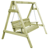 Vrtna gugalnica impregnirana borovina 205x150x157 cm