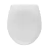 GEPARD WC DASKA ARENA C5 43,8X38 CM 1750 GR DUROPLAST/PVC SOFT CLOSE BELA