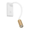 Kanlux 32518 - LED fleksibilna lampica TONIL LED/3,3W/230V bela/zlatna