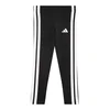 Adidas Helanke za devojčice Lg 3S Leg 230 JE0313, Crne