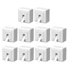 10x FGB omrežna vtičnica oklopljena CAT6a RJ45