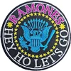 Ramones Hey Ho Lets Go V. 2 Našitek za šivanje