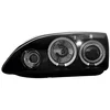 OEM Kristalni farovi Angel Eyes Ford Focus (05-08), Crni
