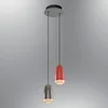Opviq Luster 2804-2A-28, Crveno-sivi