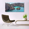 tulup.si Slika na akrilnem steklu Gulf rocks sea landscape 140x70 cm 4 obešalnika